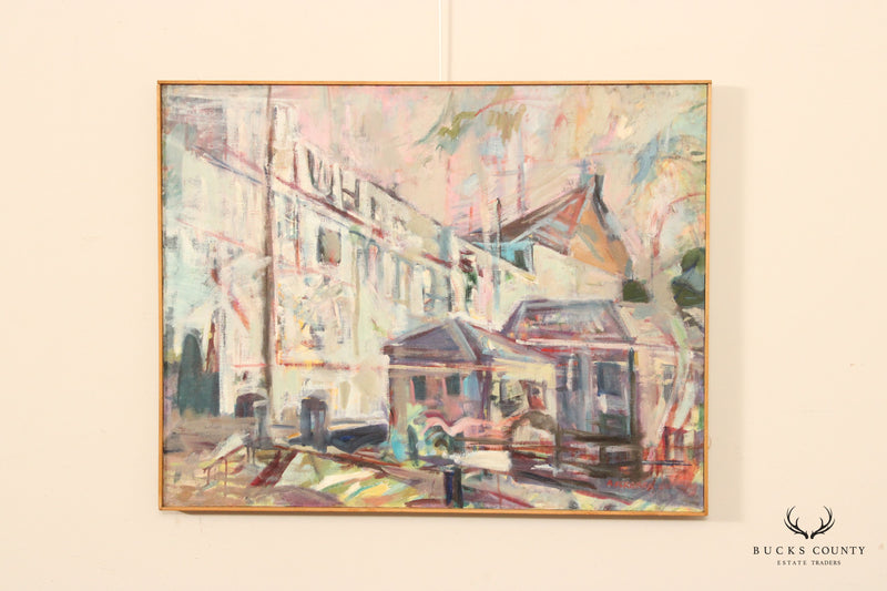 Anthony A. Ferrara 'Tabor Road' Original Oil Painting