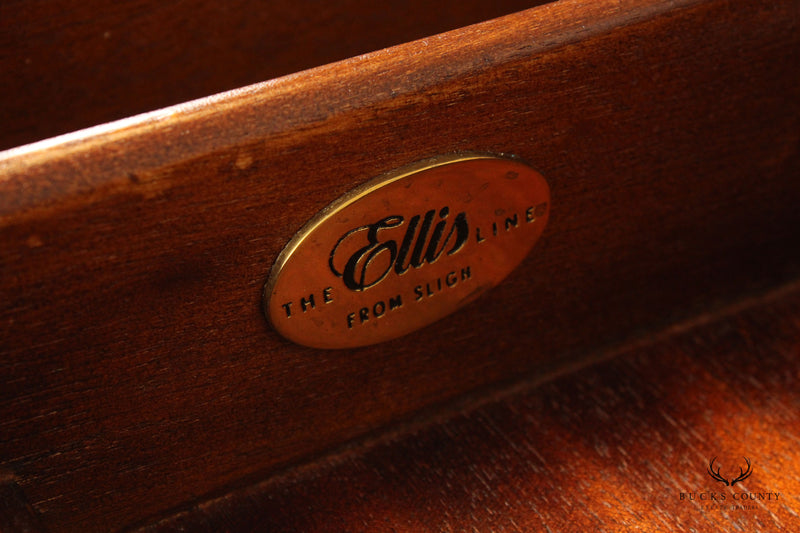 Sligh 'The Ellis Line' Georgian Style Leather Top Executive Desk