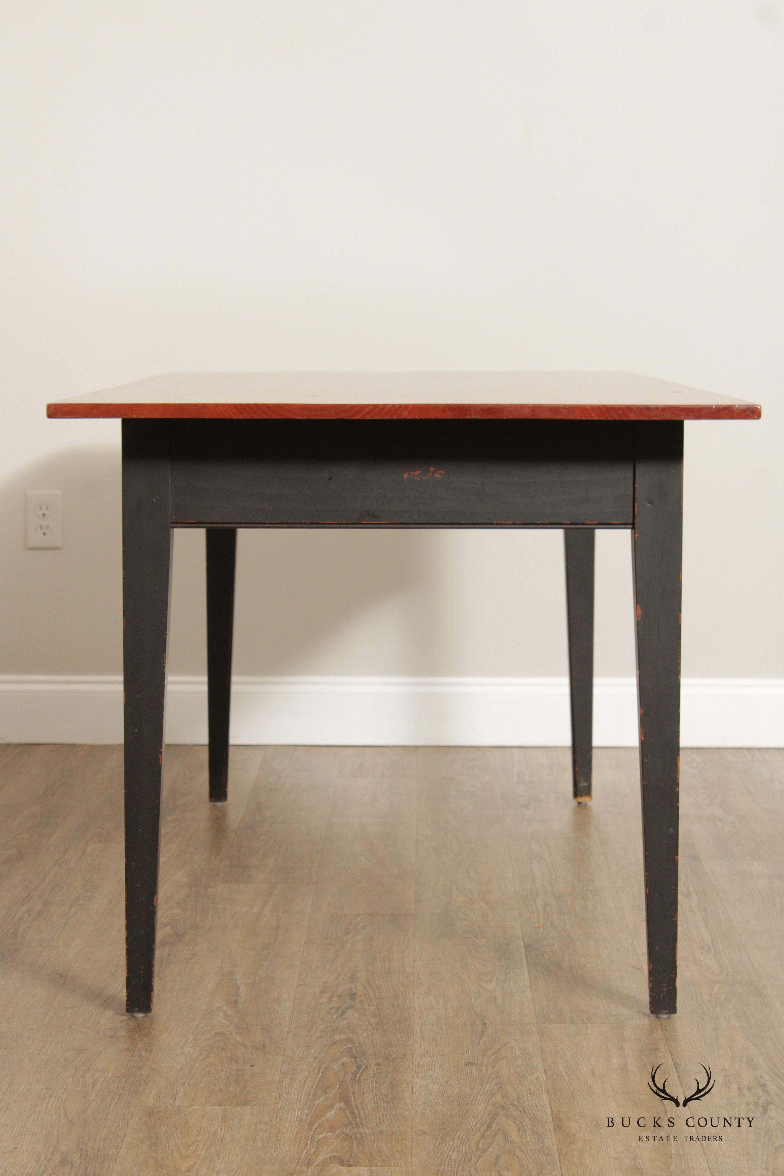 Shaker Style Farmhouse Pine Dining Table