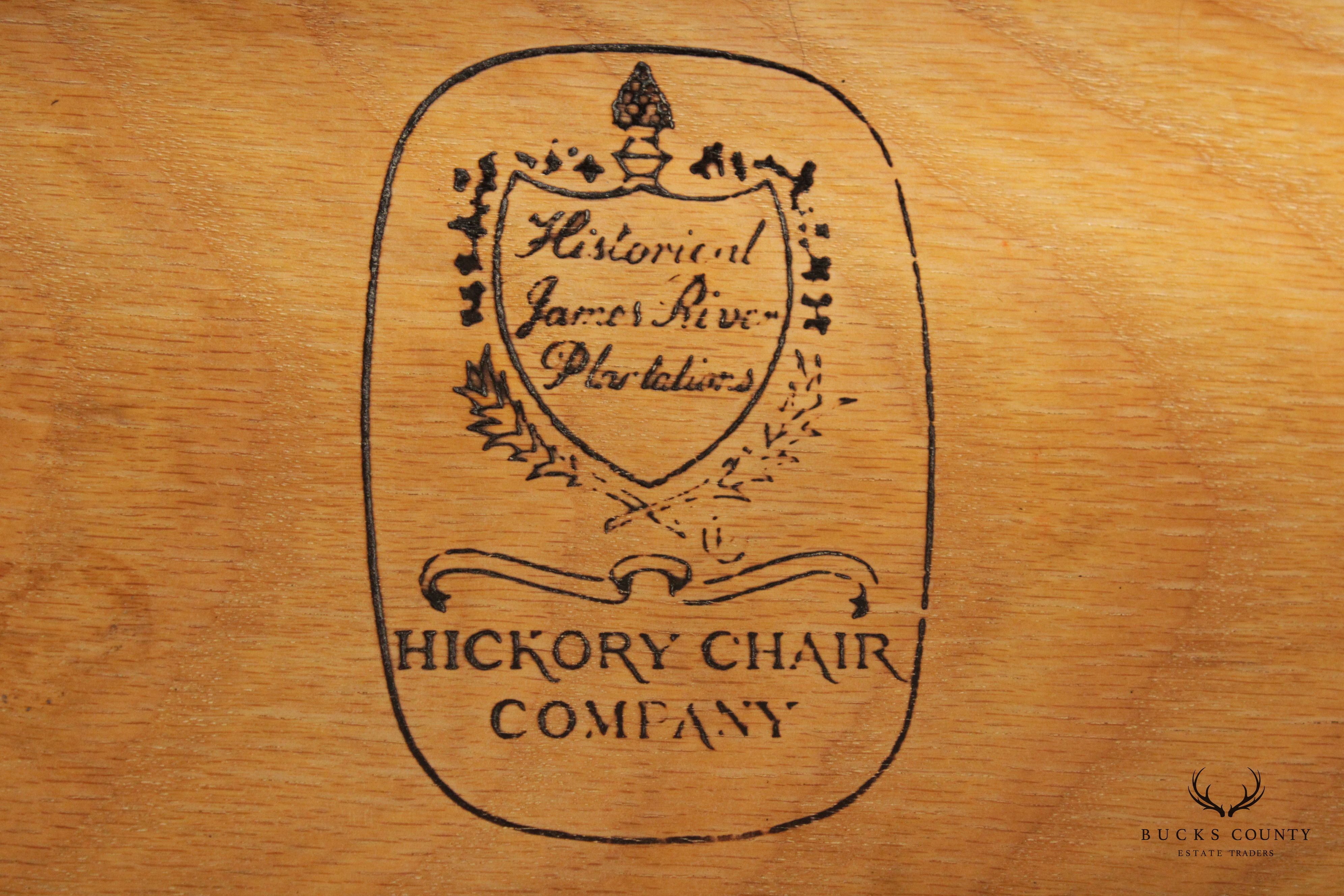 Hickory Chair Co. Historic James River Plantations Chippendale Style Small Mahogany Side Chest