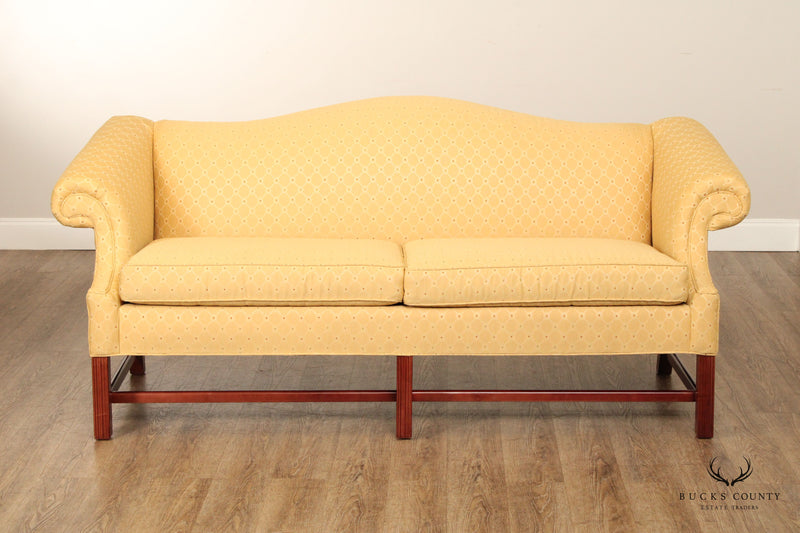 Samuel S. Case Cabinetmakers Chippendale Style Camelback Sofa