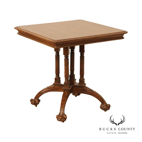 Renaissance Revival Carved Parlor Table