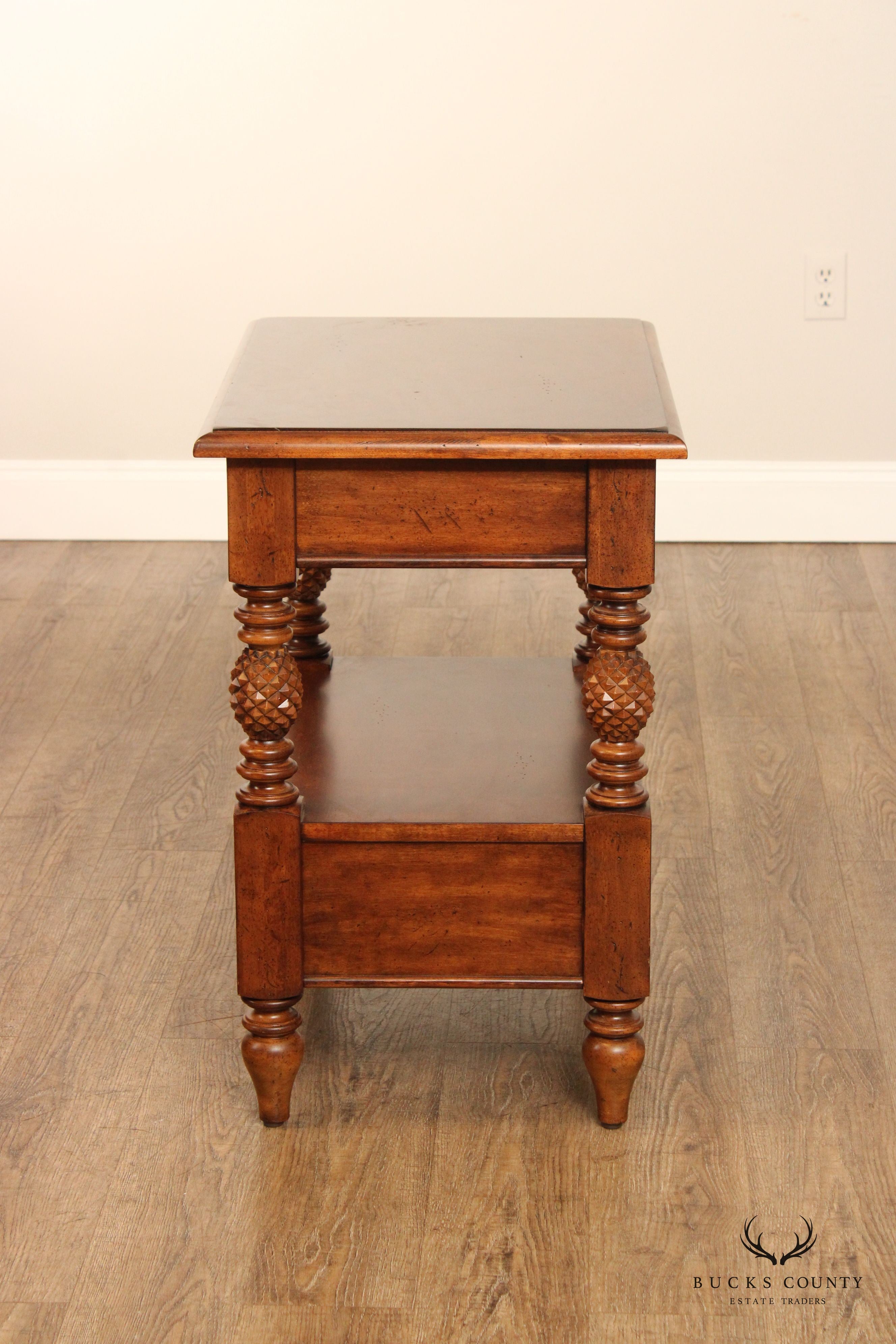 Stanley Furniture Traditional Two Tier End Table