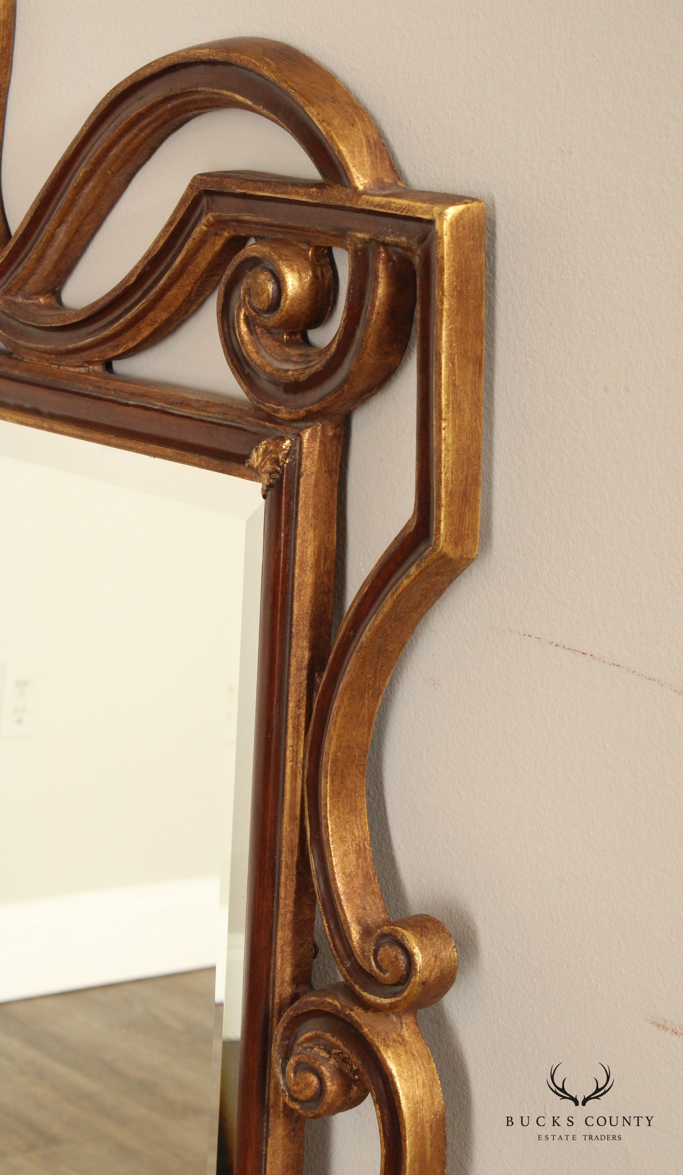 Friedman Brothers Traditional Style Woven 'Sheffield' Mirror