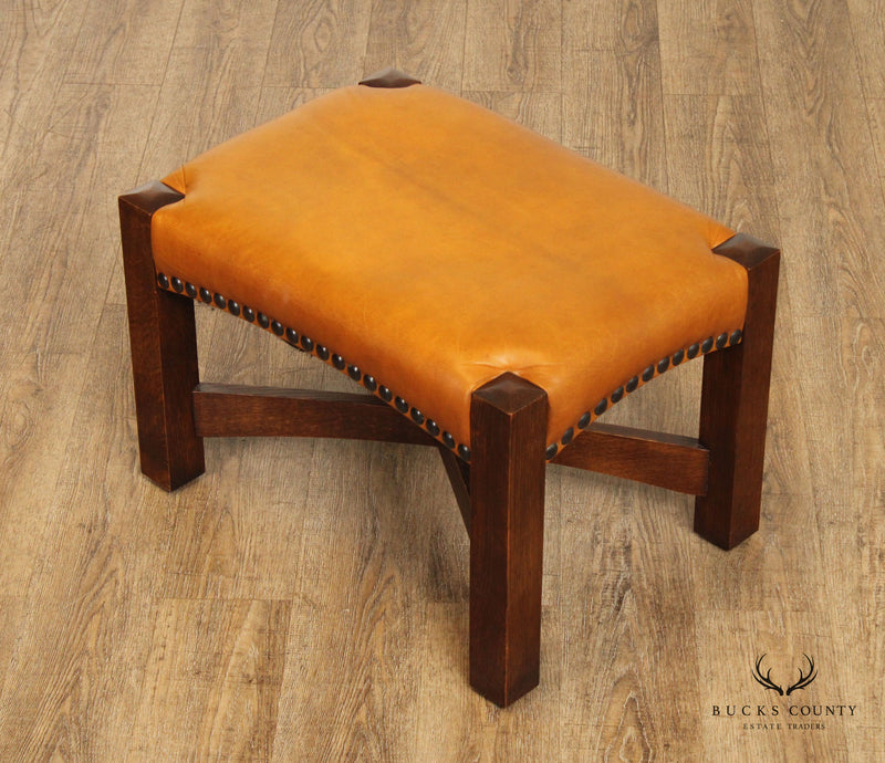 Stickley Mission Collection Oak Eastwood Footstool