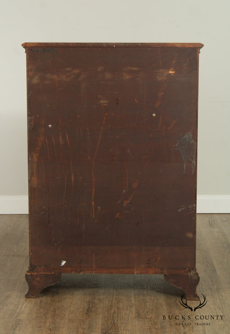 Mountaineer Craftsmen Shops Arthurdale Association 1930's Chippendale Maple Tall Chest