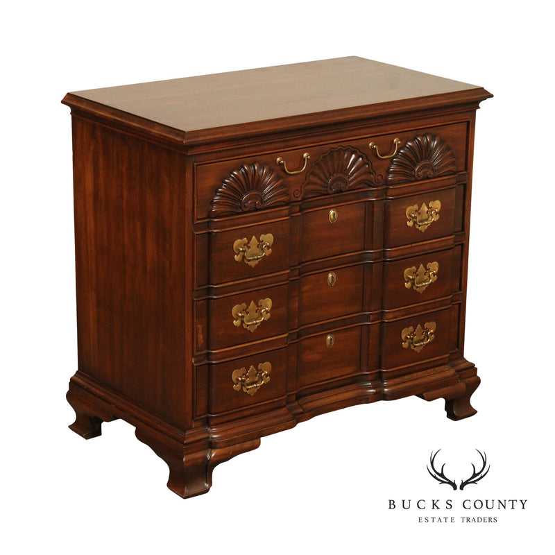 Harden Chippendale Style Cherry Block Front Goddard Chest