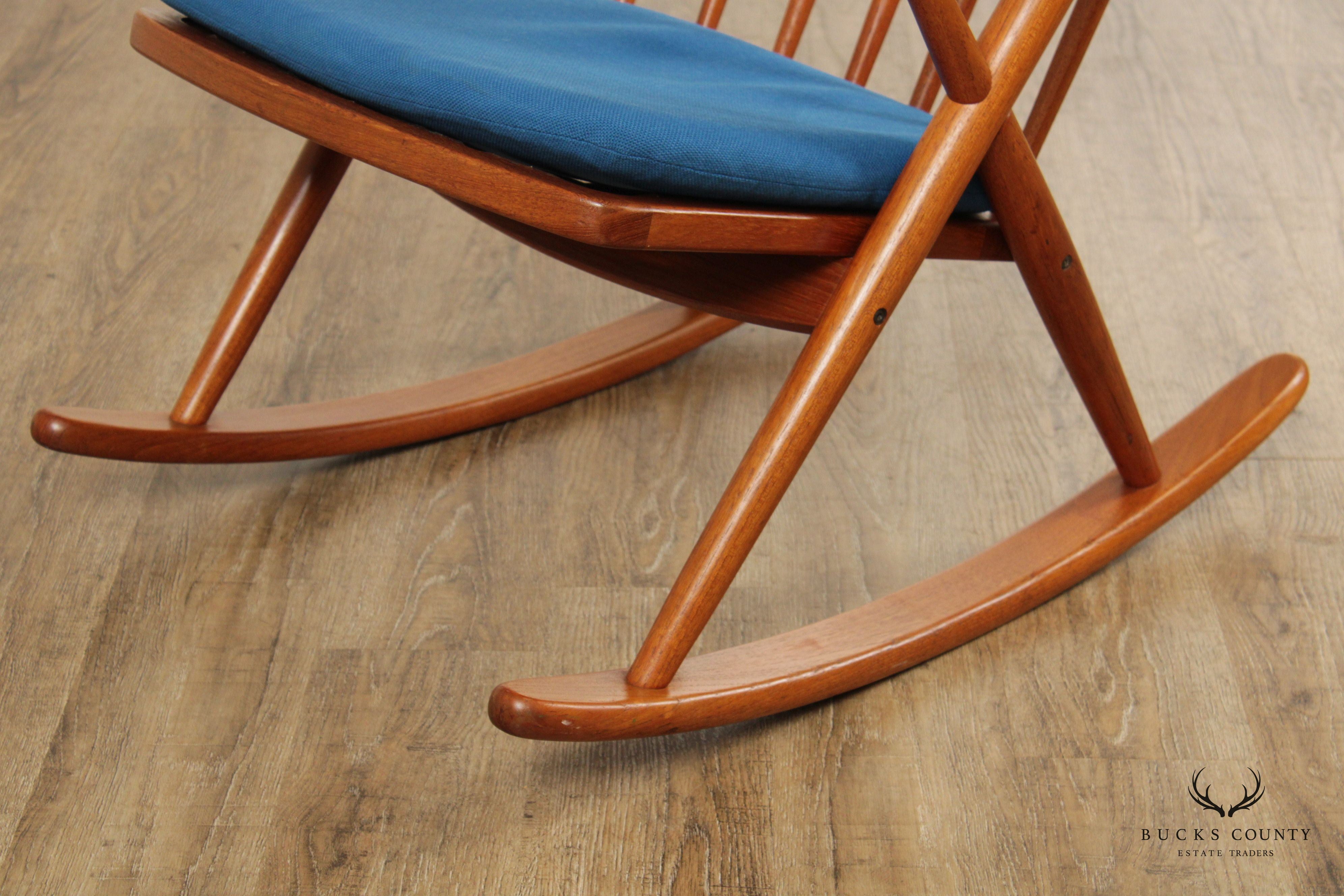 Bramin Møbler Danish Modern Teak Rocker