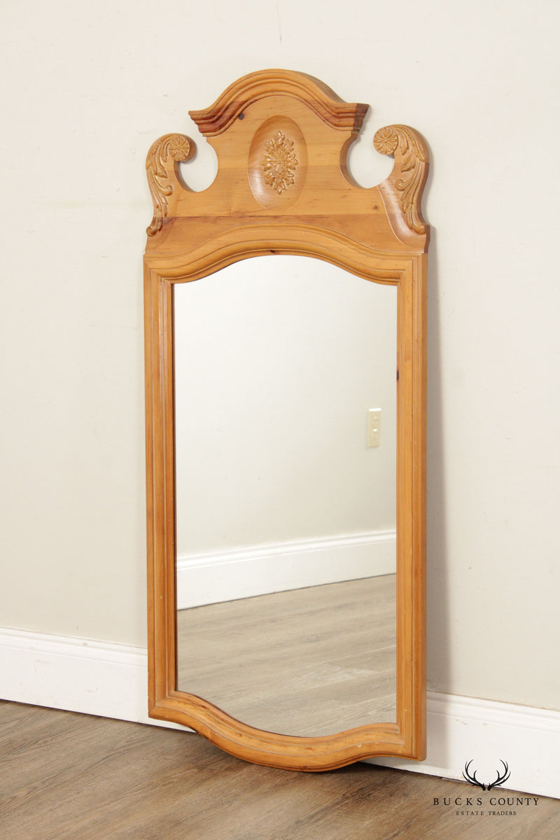 Lexington Chippendale Style Carved Pine Frame Mirror