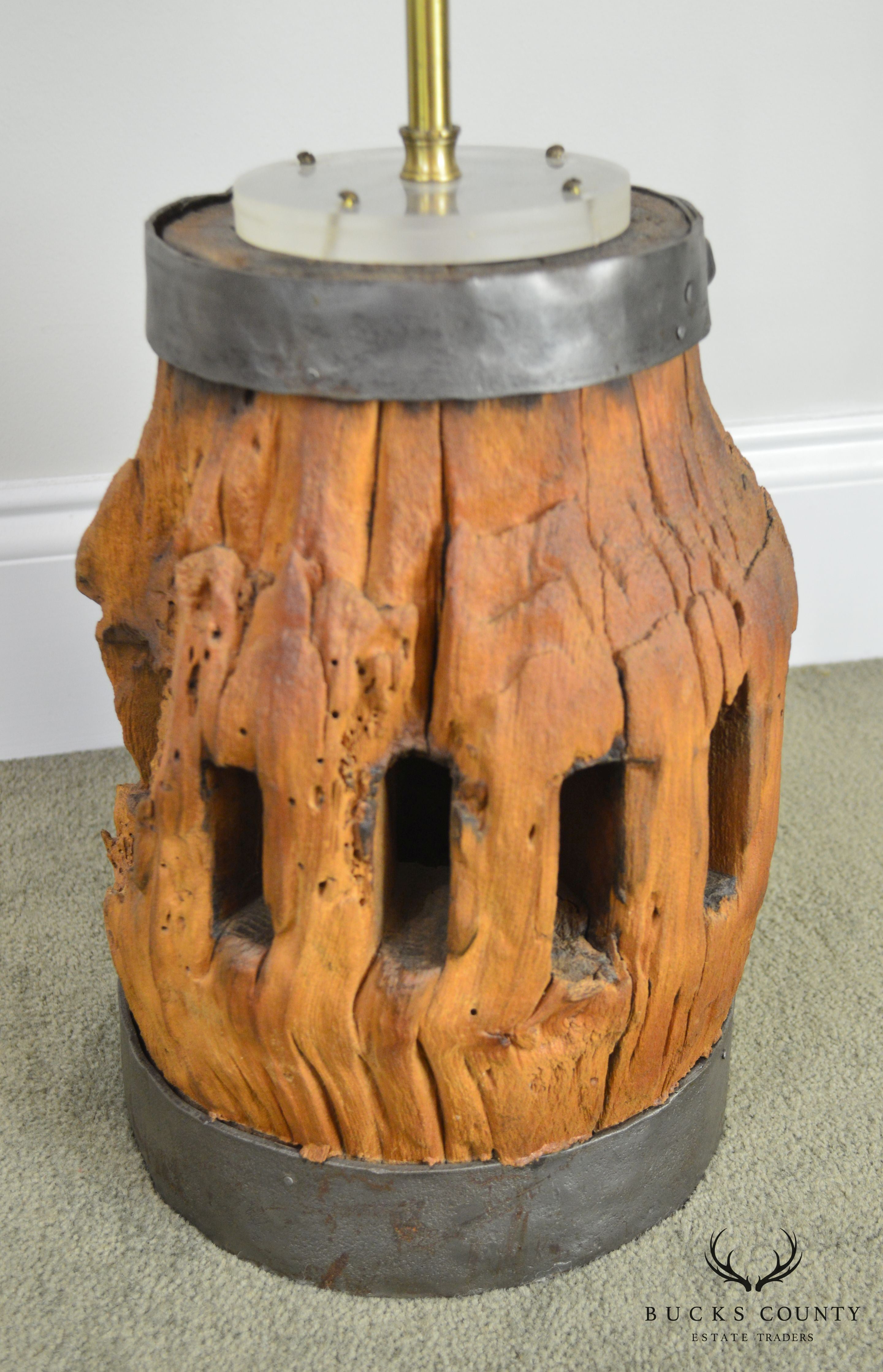 Vintage Tree Form Table Lamp