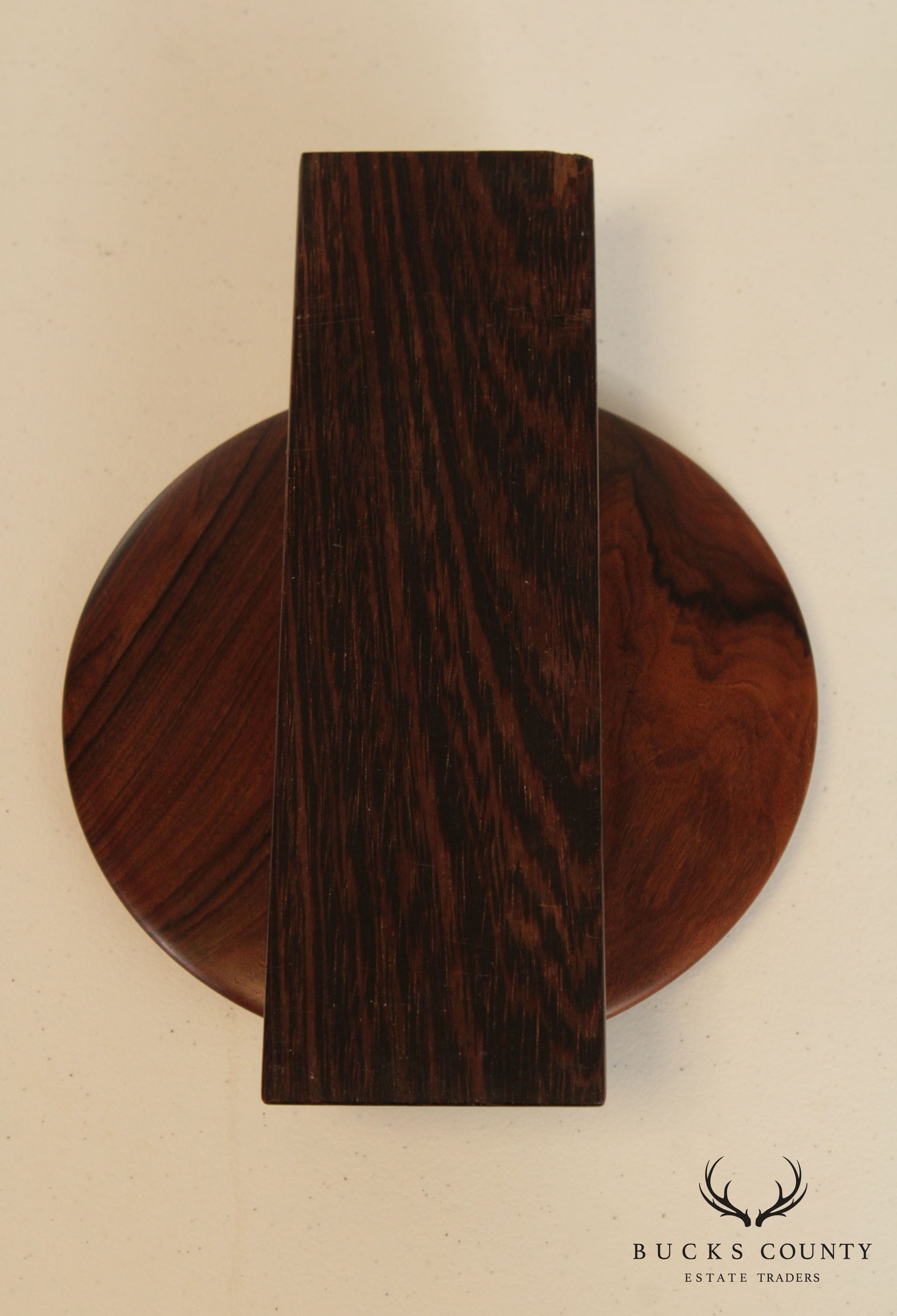 Studio Crafted Japanese Rosewood Candle Holder