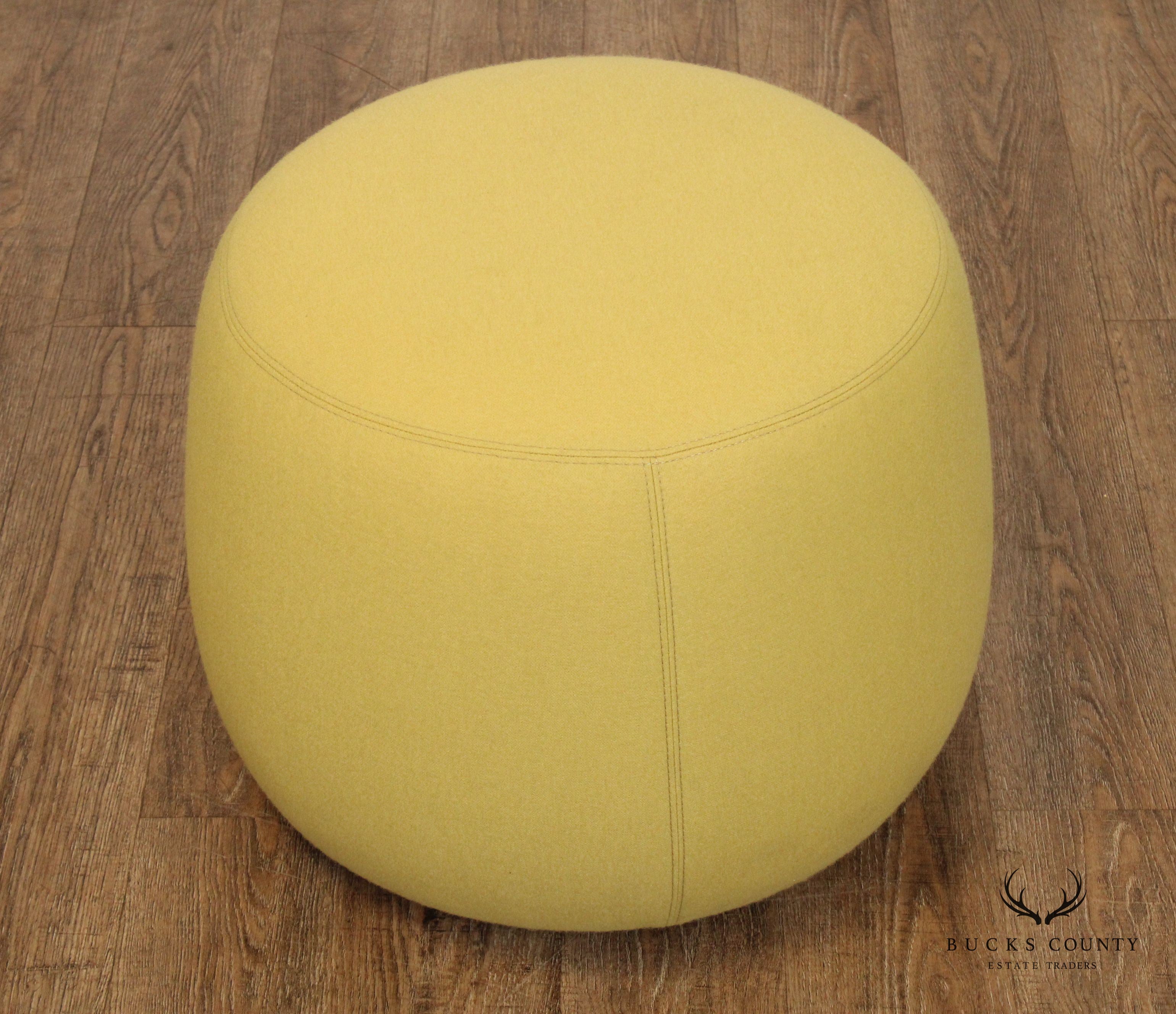 Bernhardt Modern Design Felted Apel Ottoman