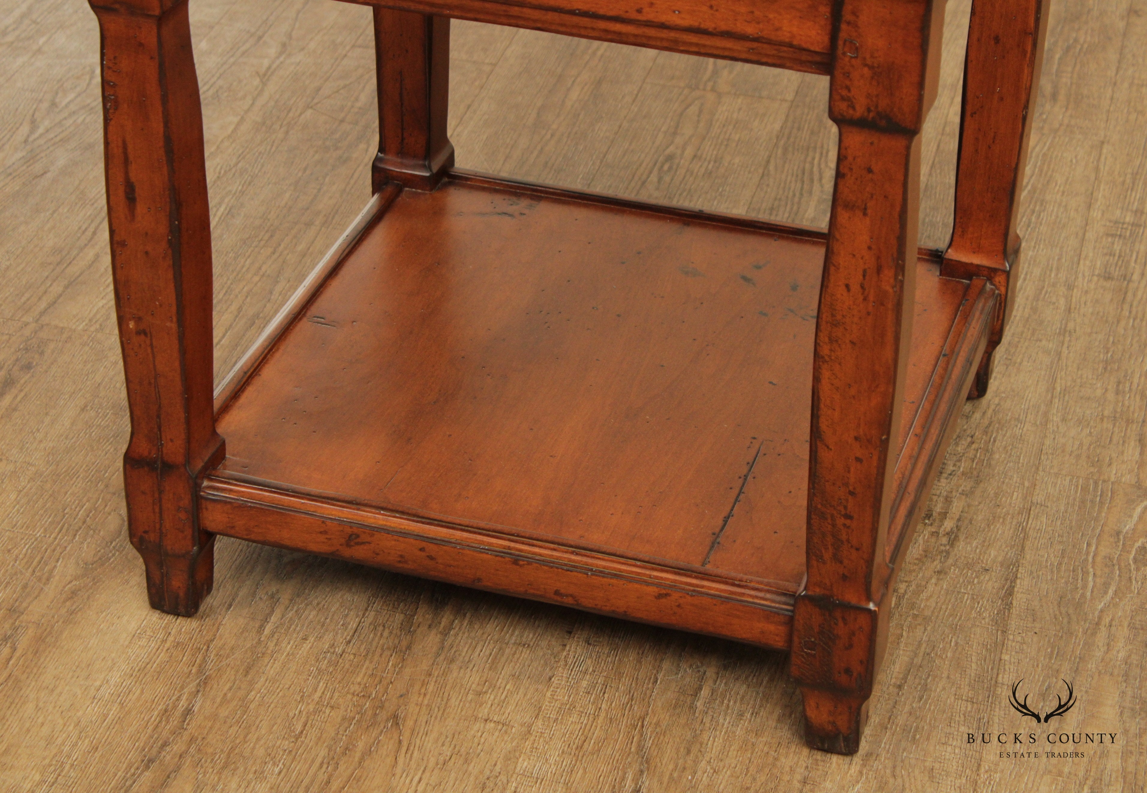 Woodland Furniture Rustic Style End Table