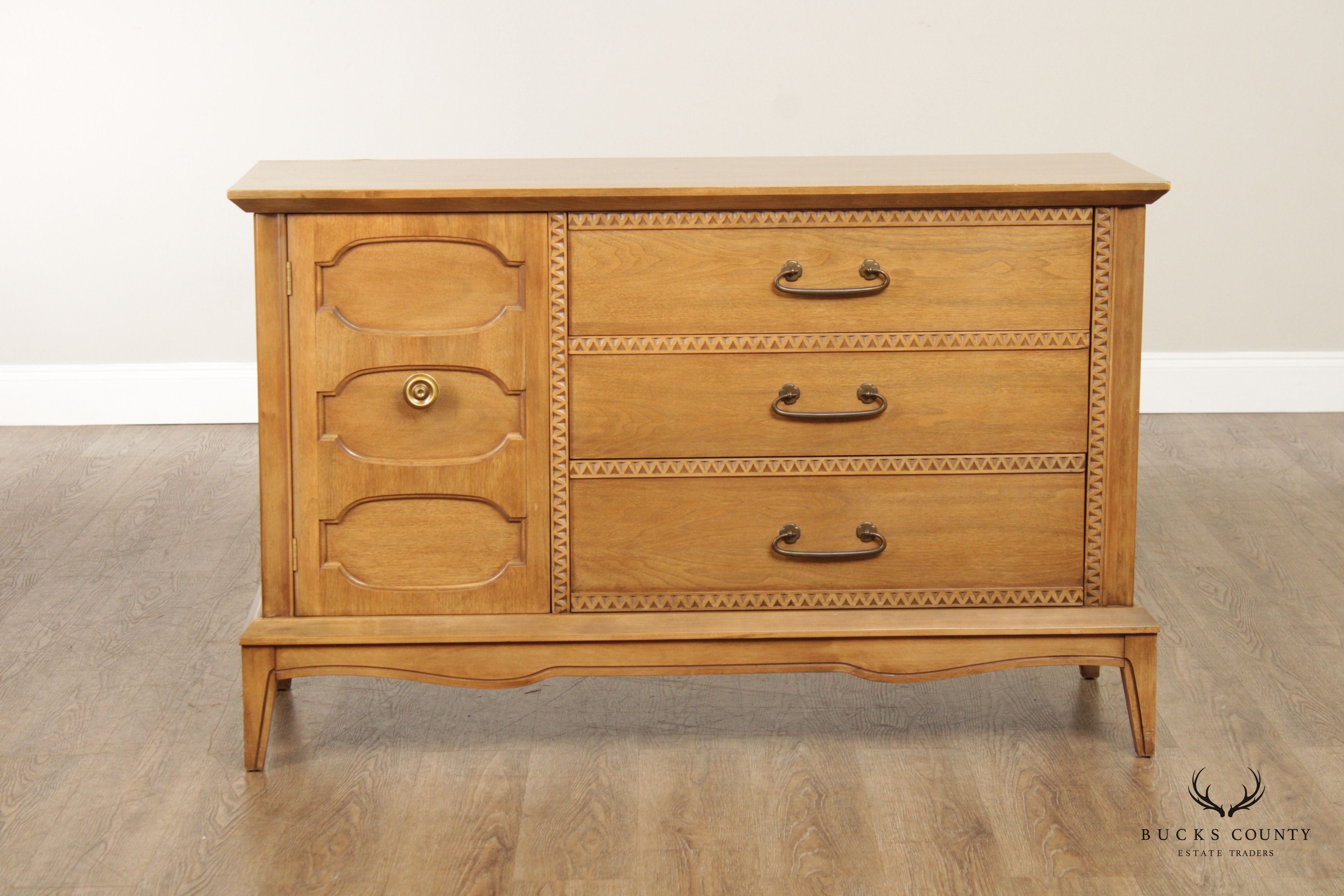 Mid Century Modern Walnut Credenza or Chest