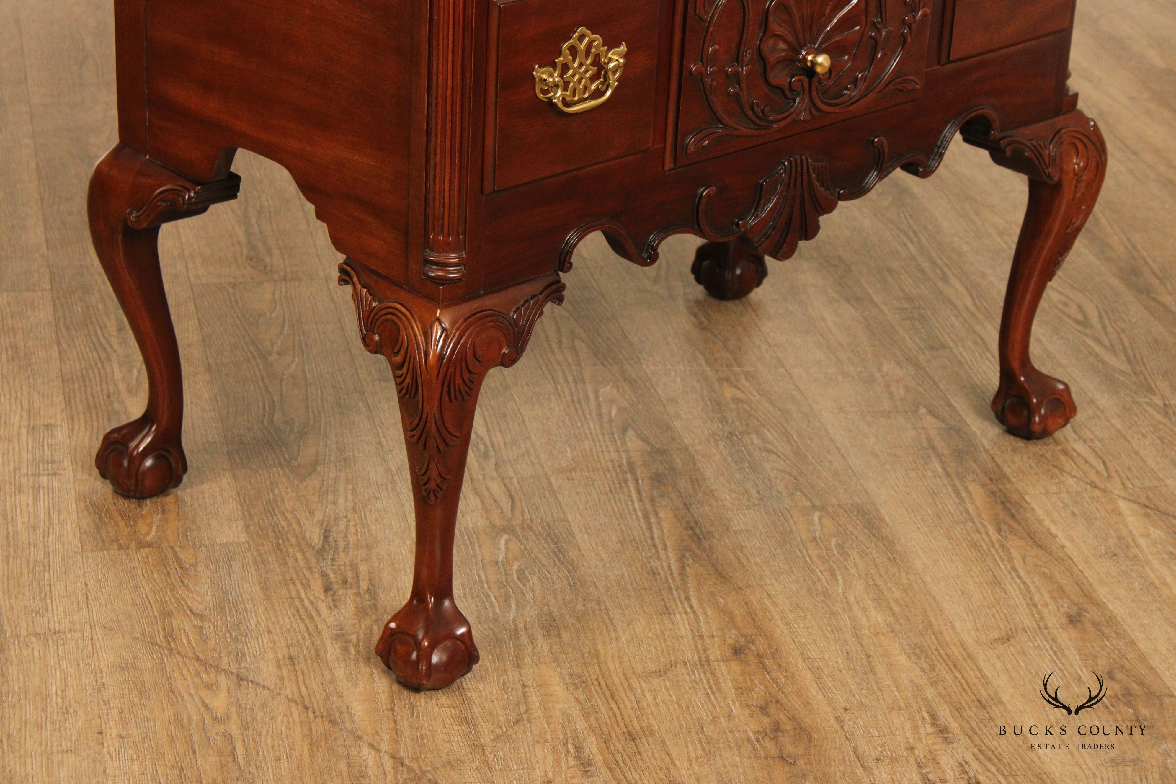 Councill Craftsmen Chippendale Style Mahogany Lowboy