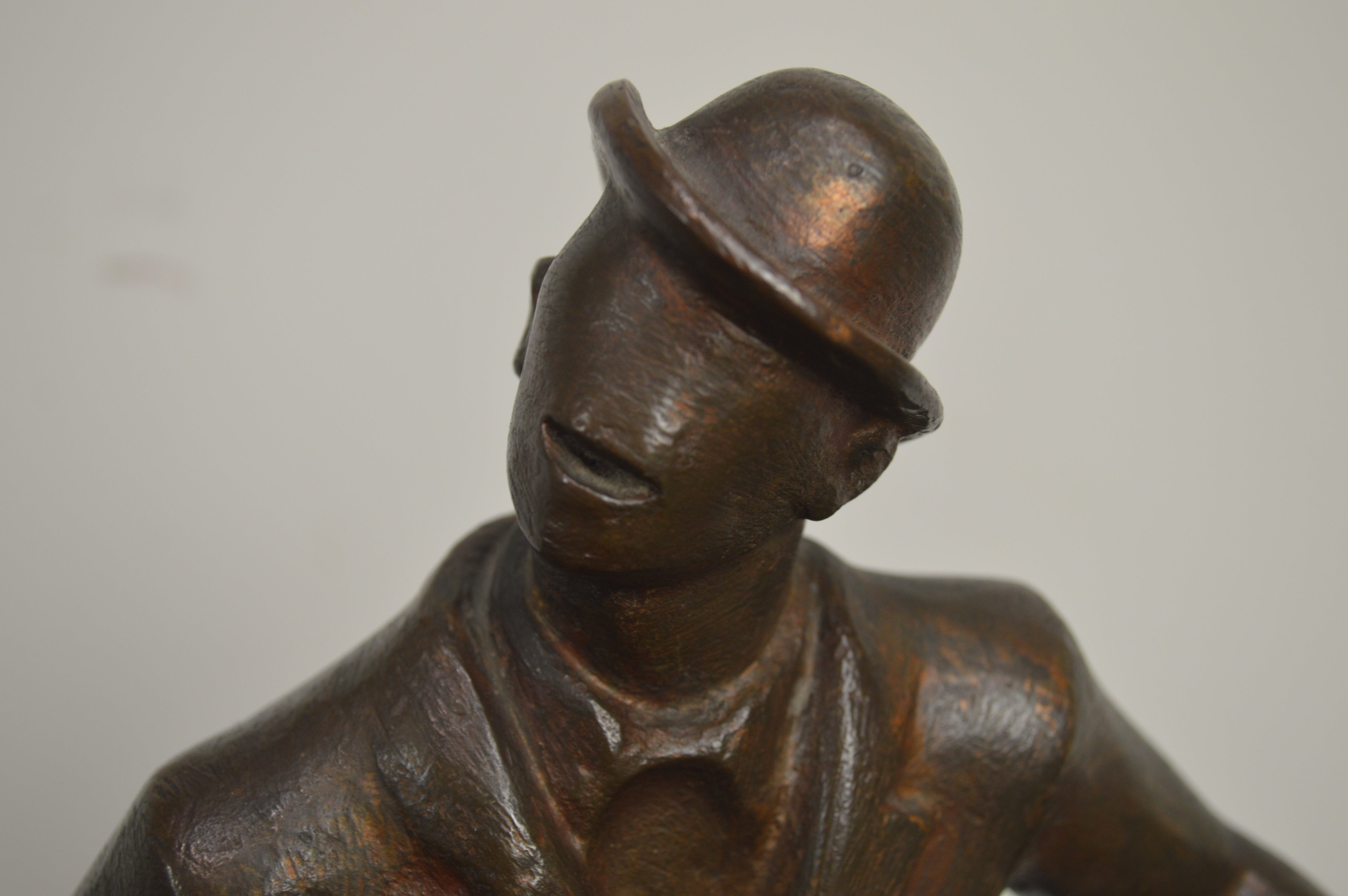 Nat Werner "Bojangles" Bronze Sculpture