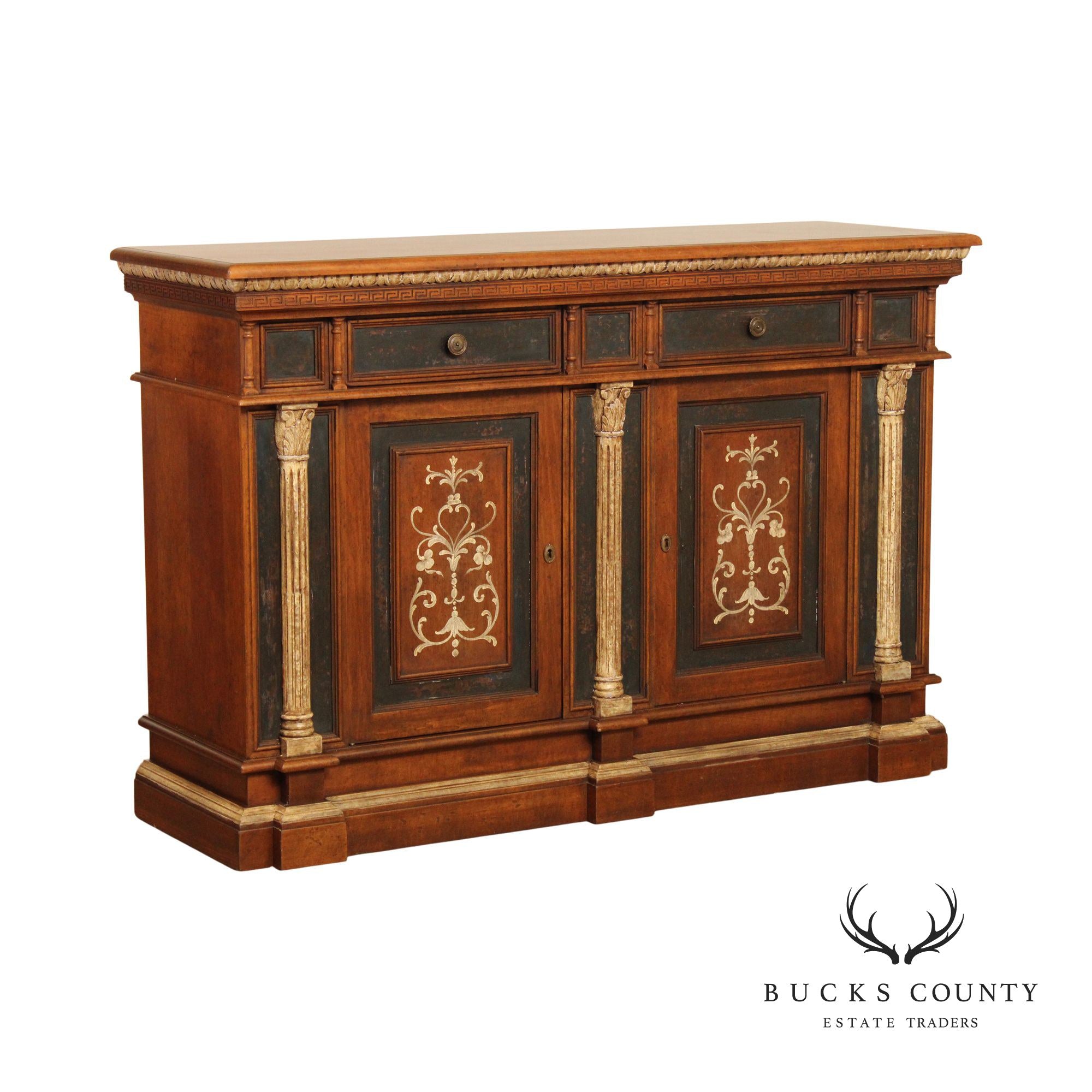 Hekman Turazza Italian Tuscan Style Sideboard Buffet