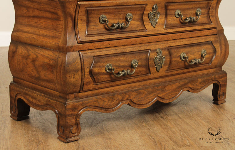 Century Furniture Baroque Style Bombe Chest of Drawers
