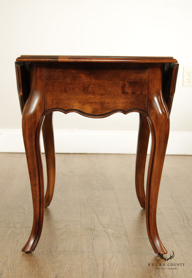 Ethan Allen 'Country French' Drop Leaf Pembroke Side Table