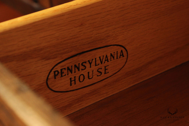 Pennsylvania House Vintage Solid Pine Chest on Chest