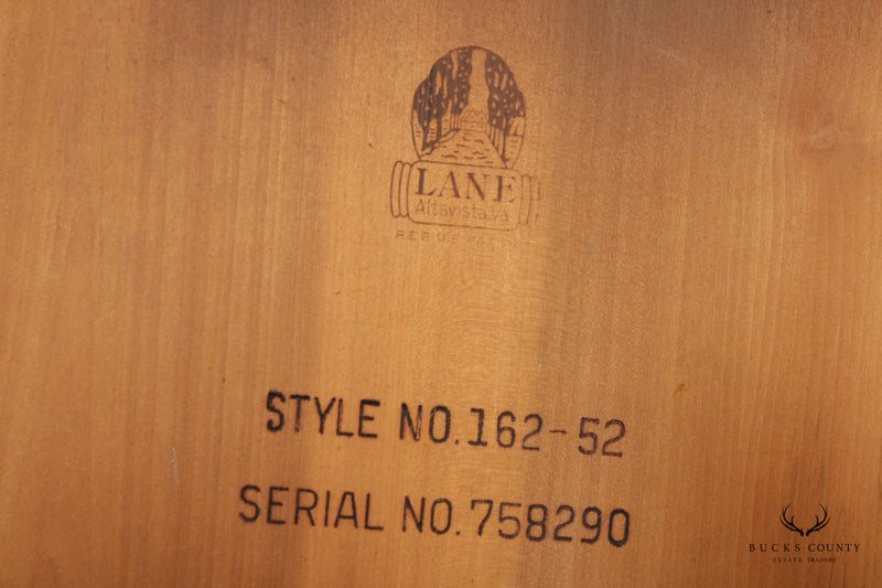 Lane Mid Century Modern Walnut Dining Table