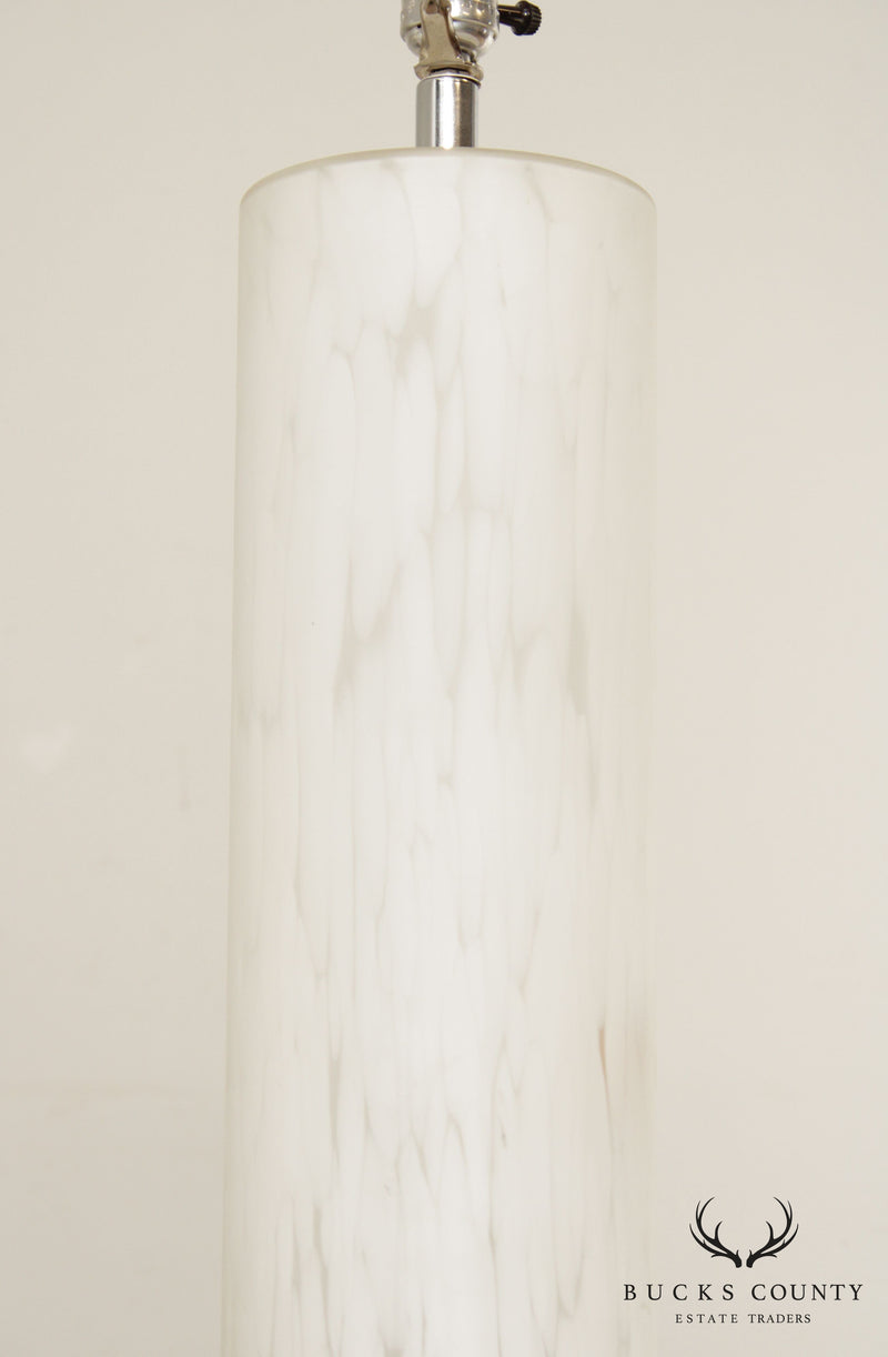 Mid Century Modern Art Glass Table Lamps
