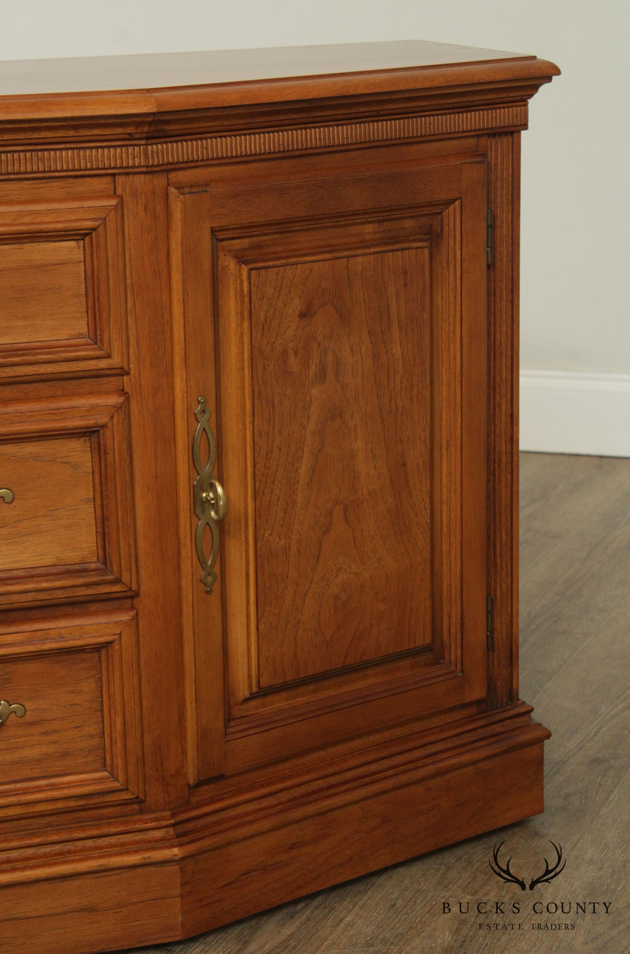 Lexington Grand Tour Collection Pecan Wood Buffet Sideboard