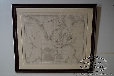 W. Graham Arader III Antique Framed Map of Australia