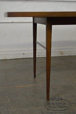 Paul McCobb for Calvin Mid Century Modern Walnut Dining Table w/ 3 Leaves