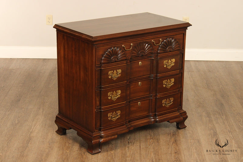 Harden Chippendale Style Cherry Block Front Goddard Chest