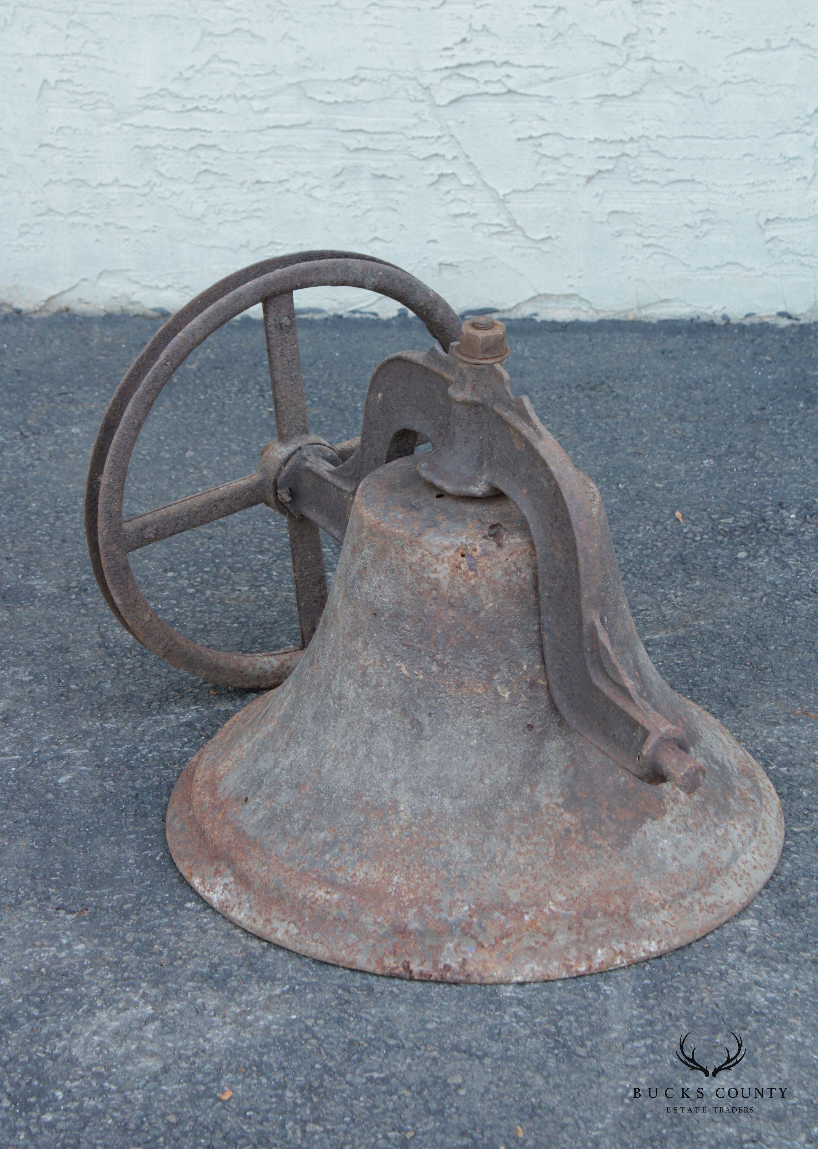 Antique 19th C. American Cast Iron Bell