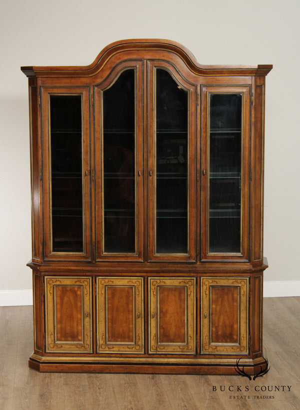 Drexel Heritage Sketchbook Collection Illuminated Breakfront China Cabinet