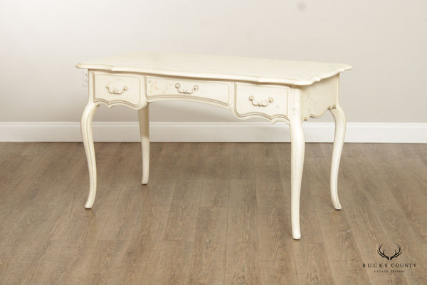 ETHAN ALLEN FRENCH COUNTRY STYLE PAINTED WRITING DESK