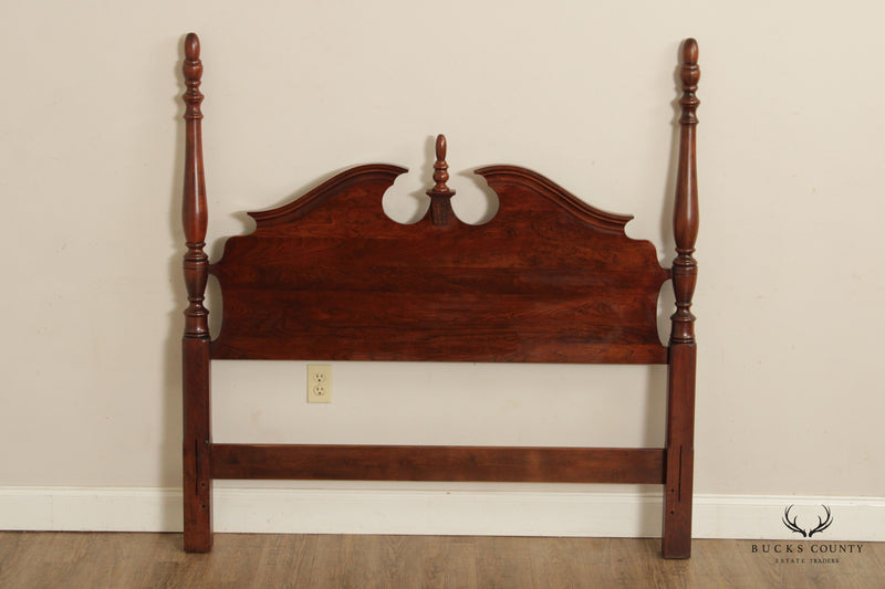 Pennsylvania House Chippendale Style Full-Size Cherry Poster Bed Headboard