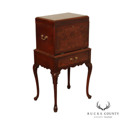 Hickory Furniture Queen Anne Style Mahogany Silver Chest