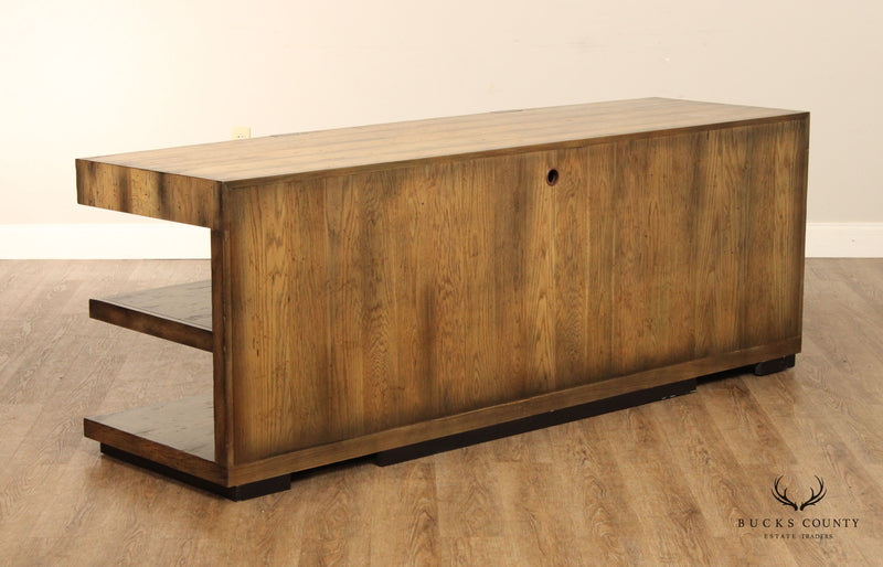 Hooker Furniture Crafted 84 Inch Credenza Sideboard