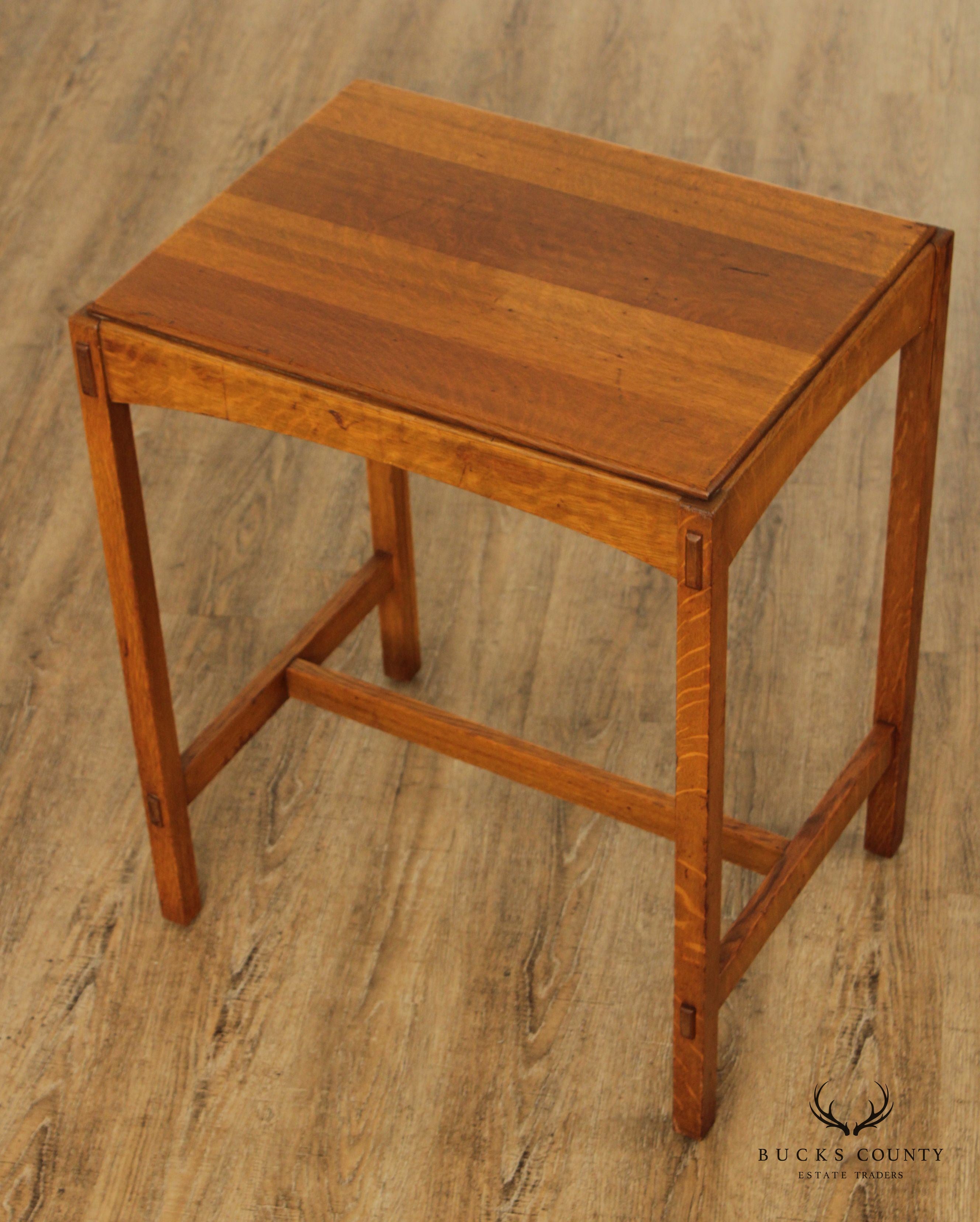 Limbert Antique Arts & Crafts Mission Oak Table