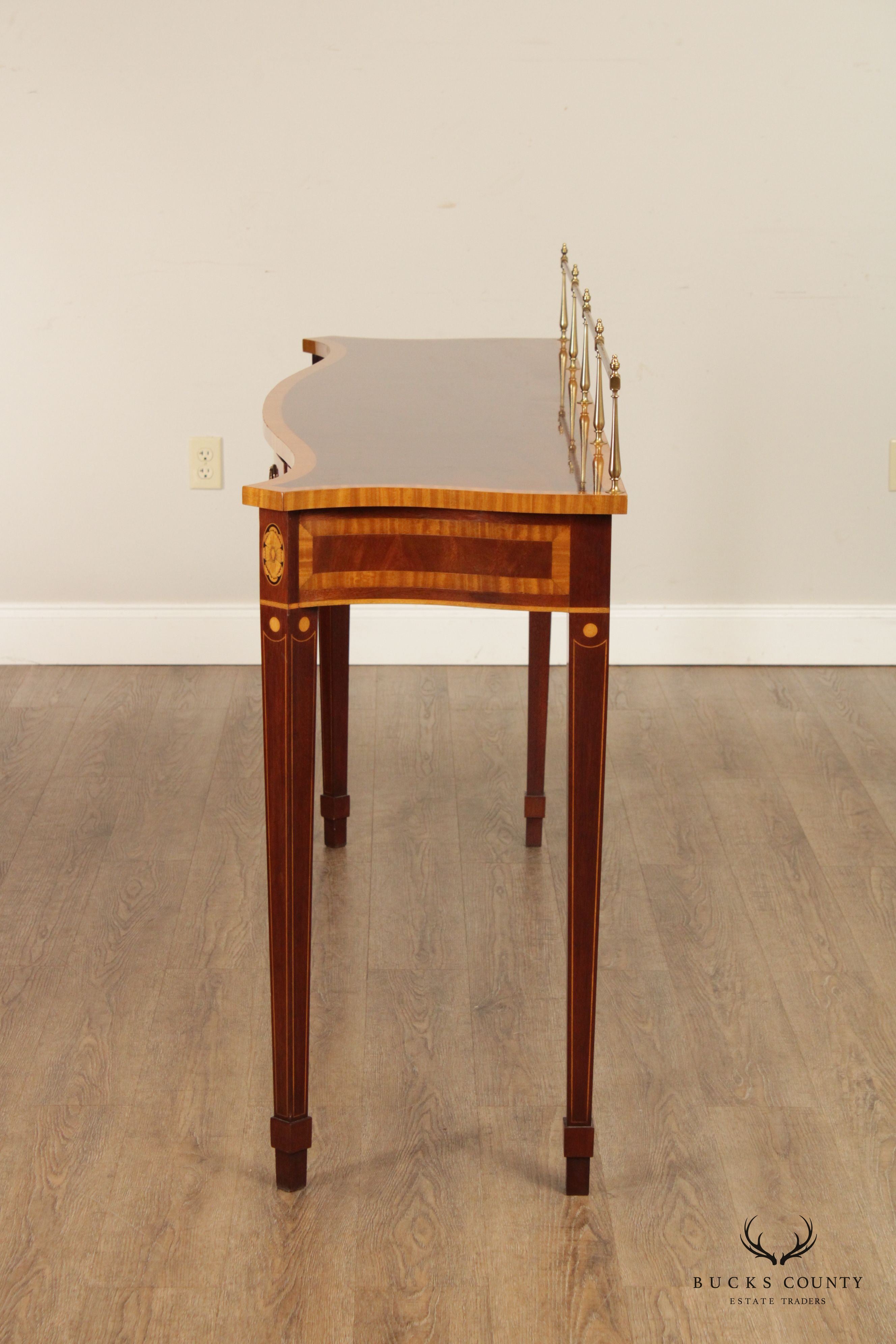 Karges Federal Style Mahogany Inlaid Sideboard