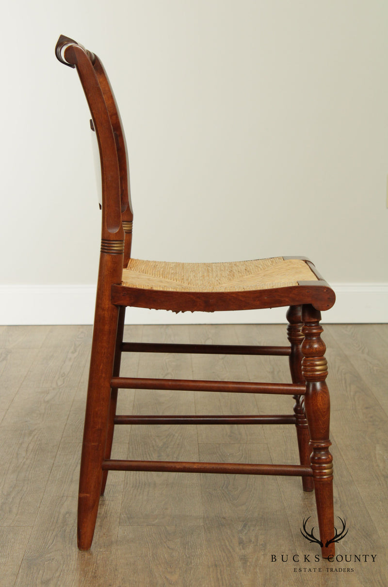 Hitchcock Norman Rockwell "Freedom of Worship" Limited Edition Side Chair