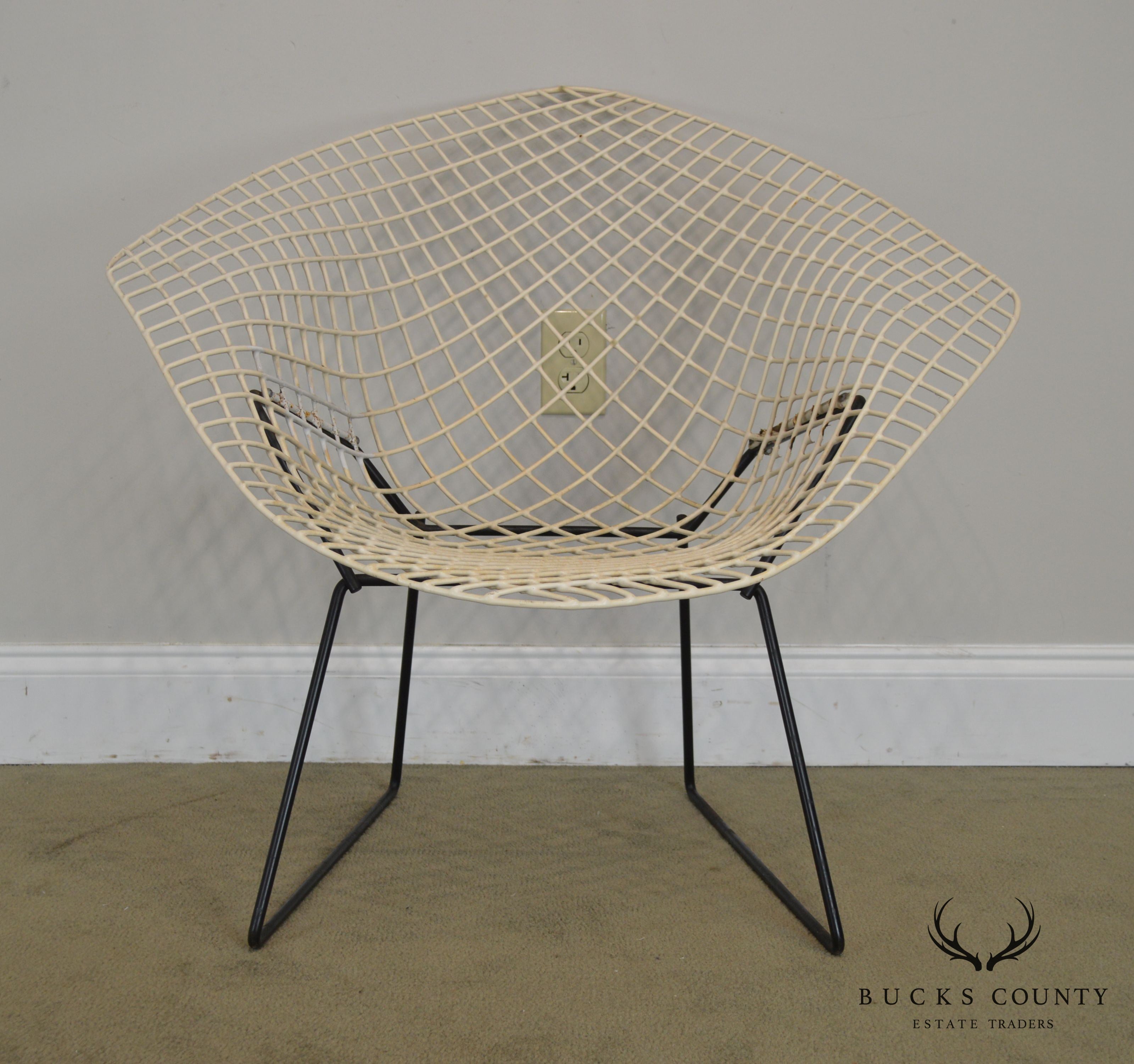 Knoll Mid Century Modern Bertoia Diamond Chair