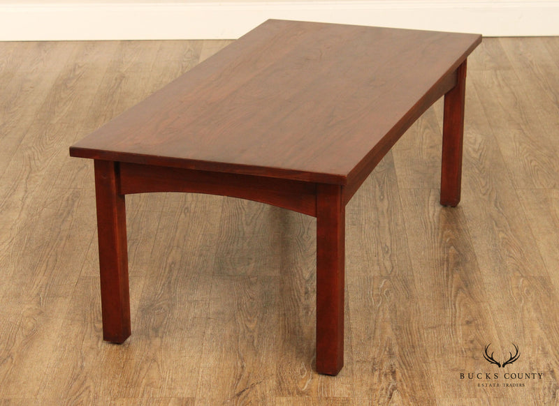 Stickley Mission Collection Cherry Coffee Table