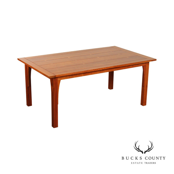 Stickley Mission Collection Cherry Butterfly Top Dining Table