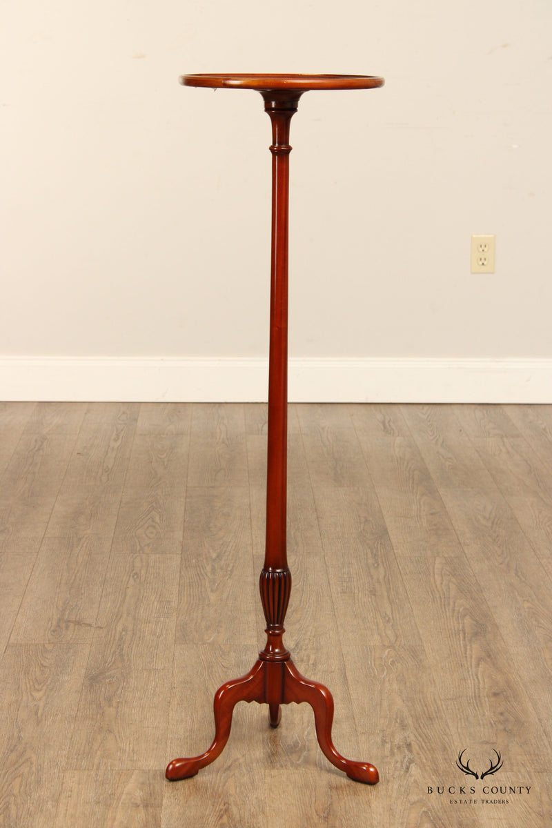 Federal Style Inlaid Mahogany Candle Stand