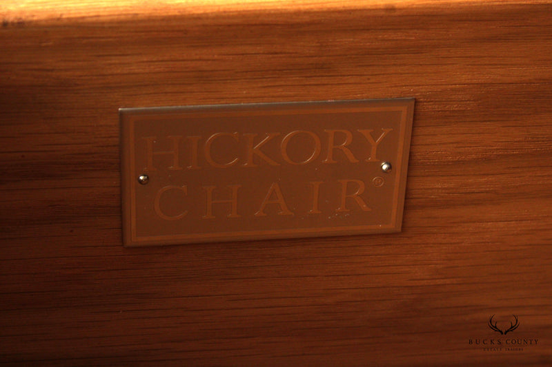 Hickory Chair Georgian Style Mahogany Bookcase Top Secretary Desk