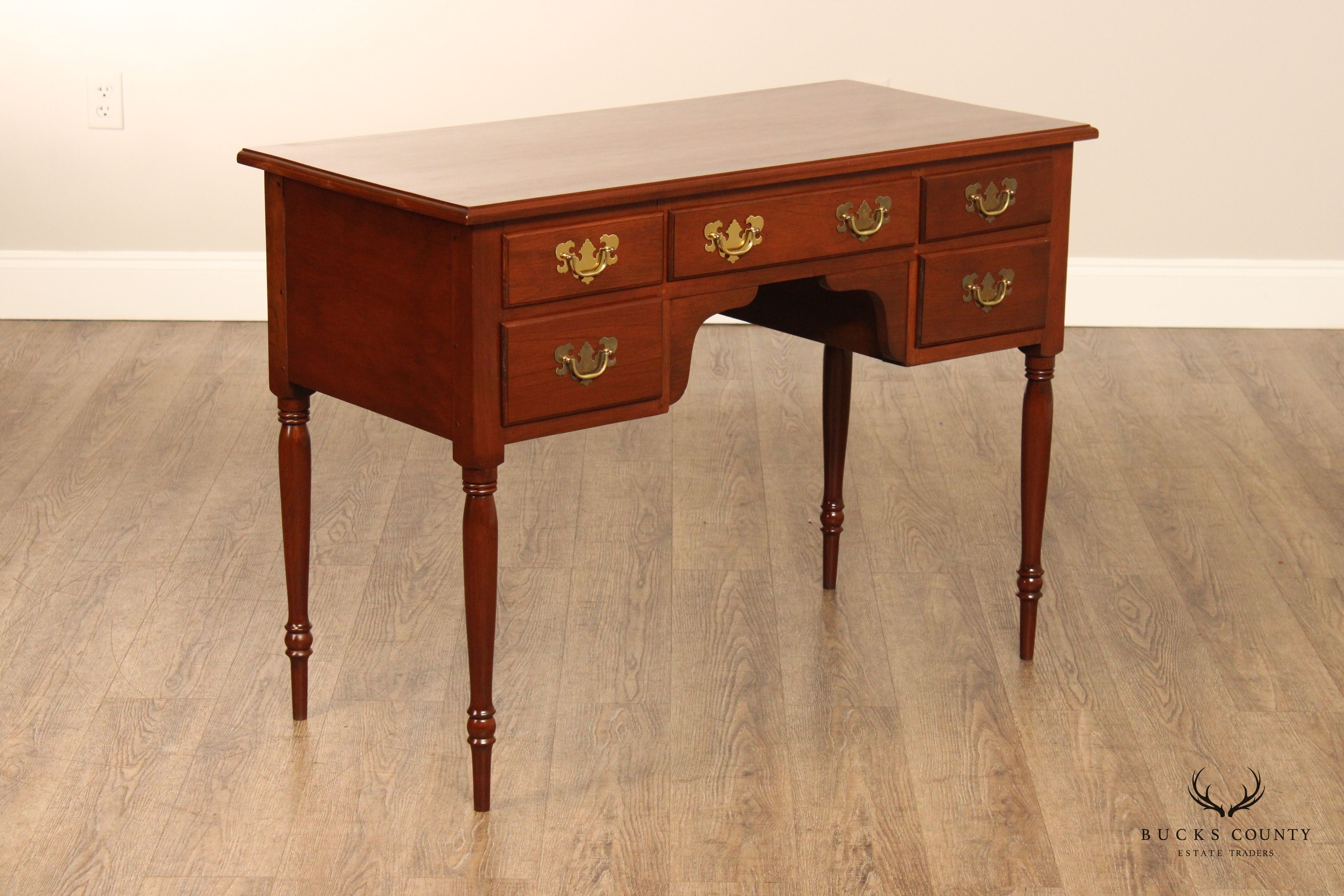 Sheraton Style Custom Quality Cherry Writing Desk