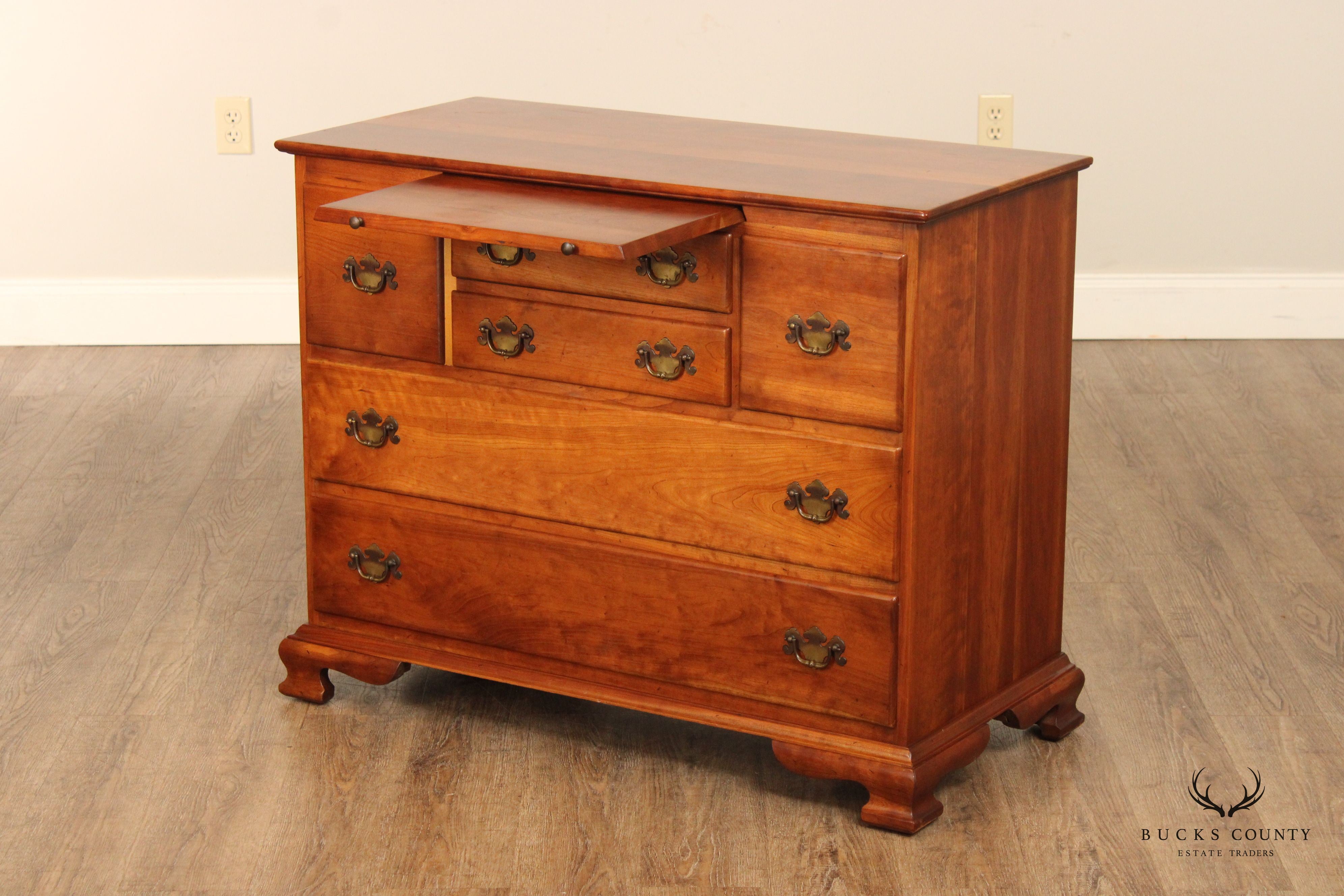 Stickley Early American Style Cherry Chest of Drawers