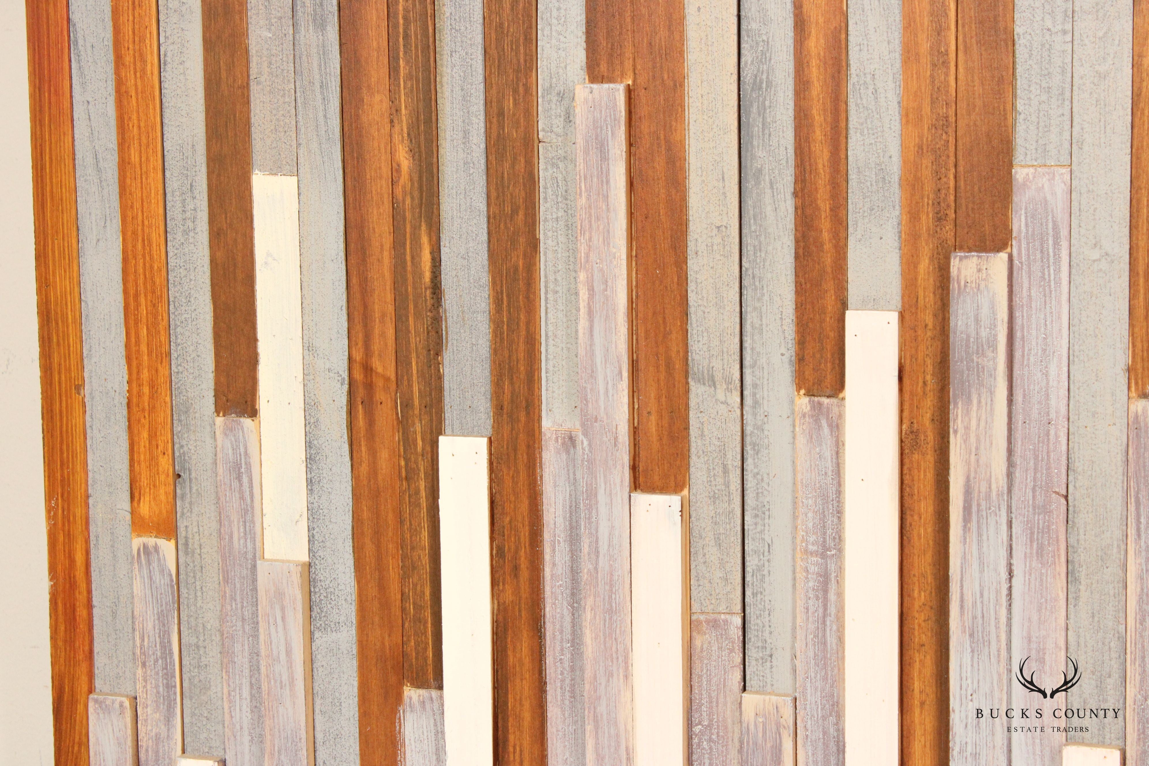 Postmodern Reclaim Wood Decorative Wall Panel