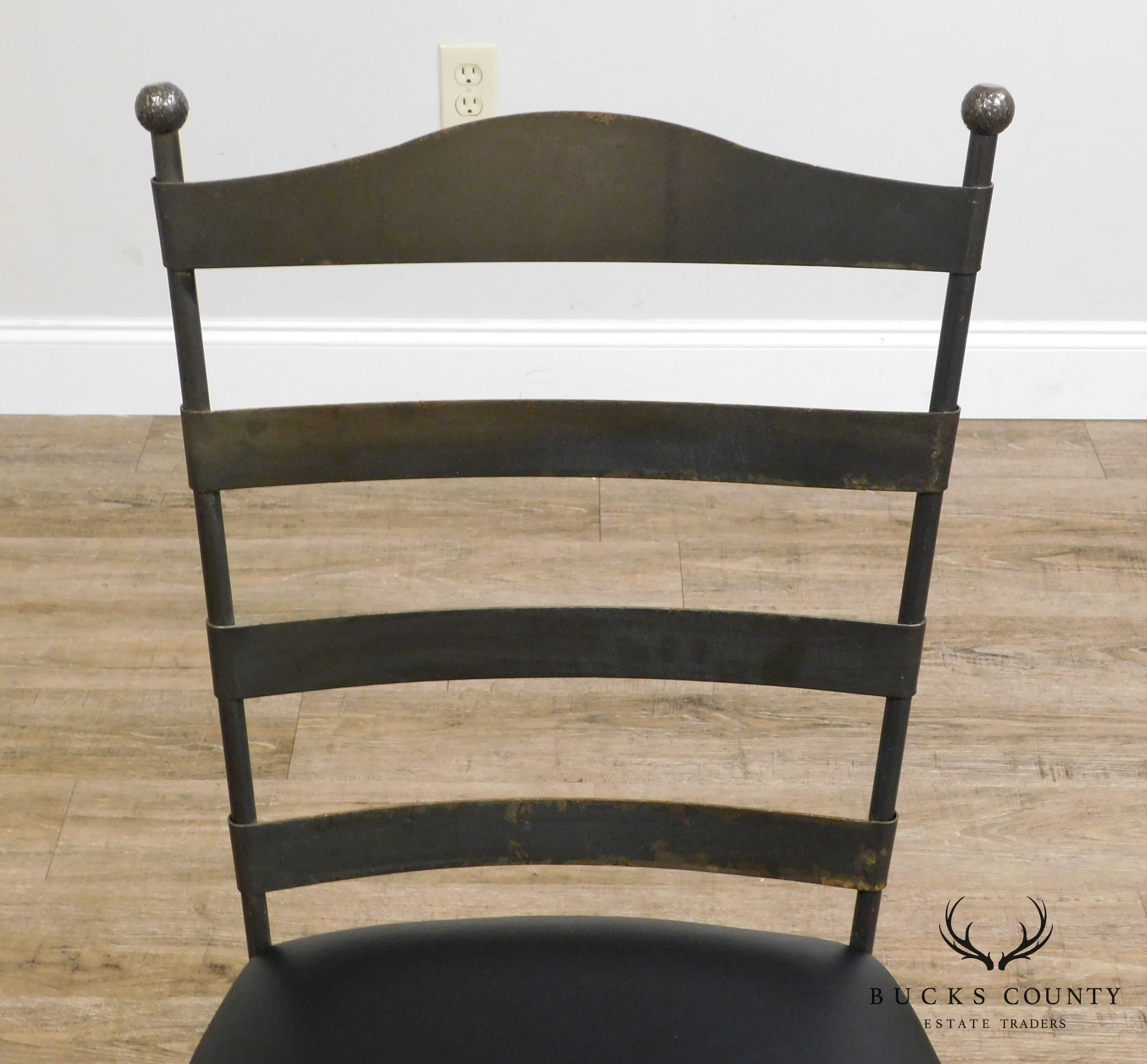 Charleston Forge Iron Ladderback Side Chair