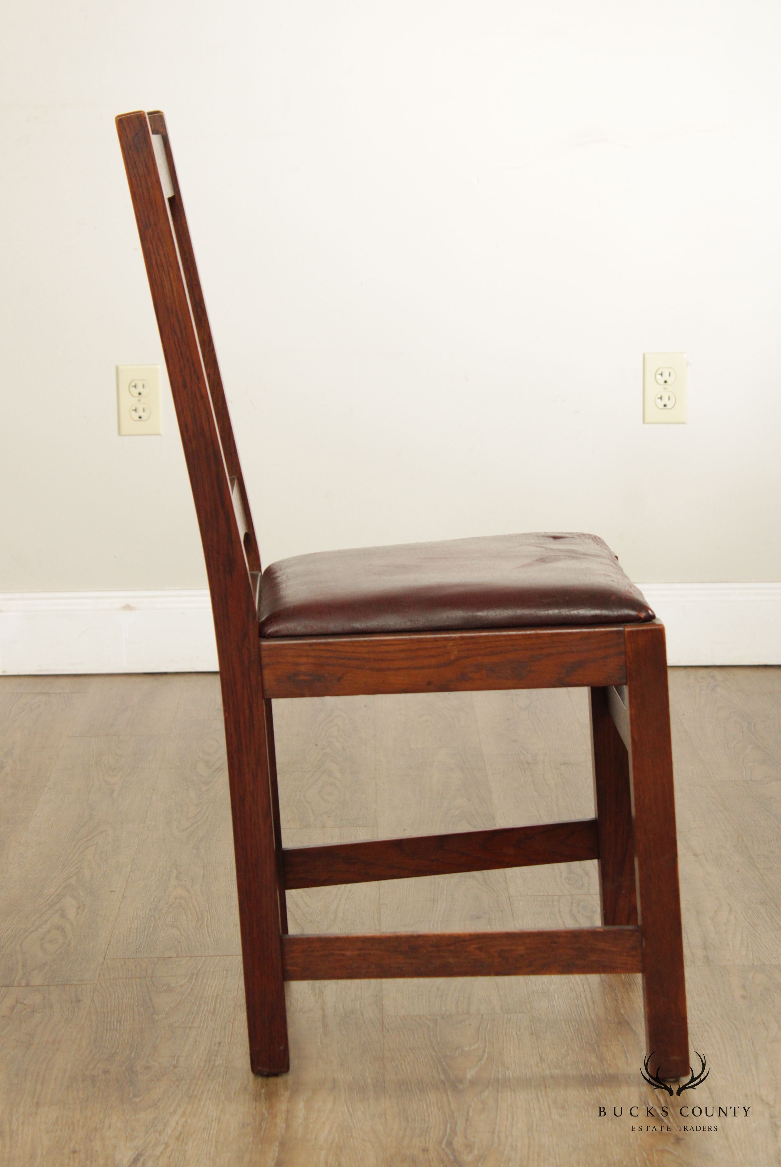 Limbert Antique Mission Oak Side Chair