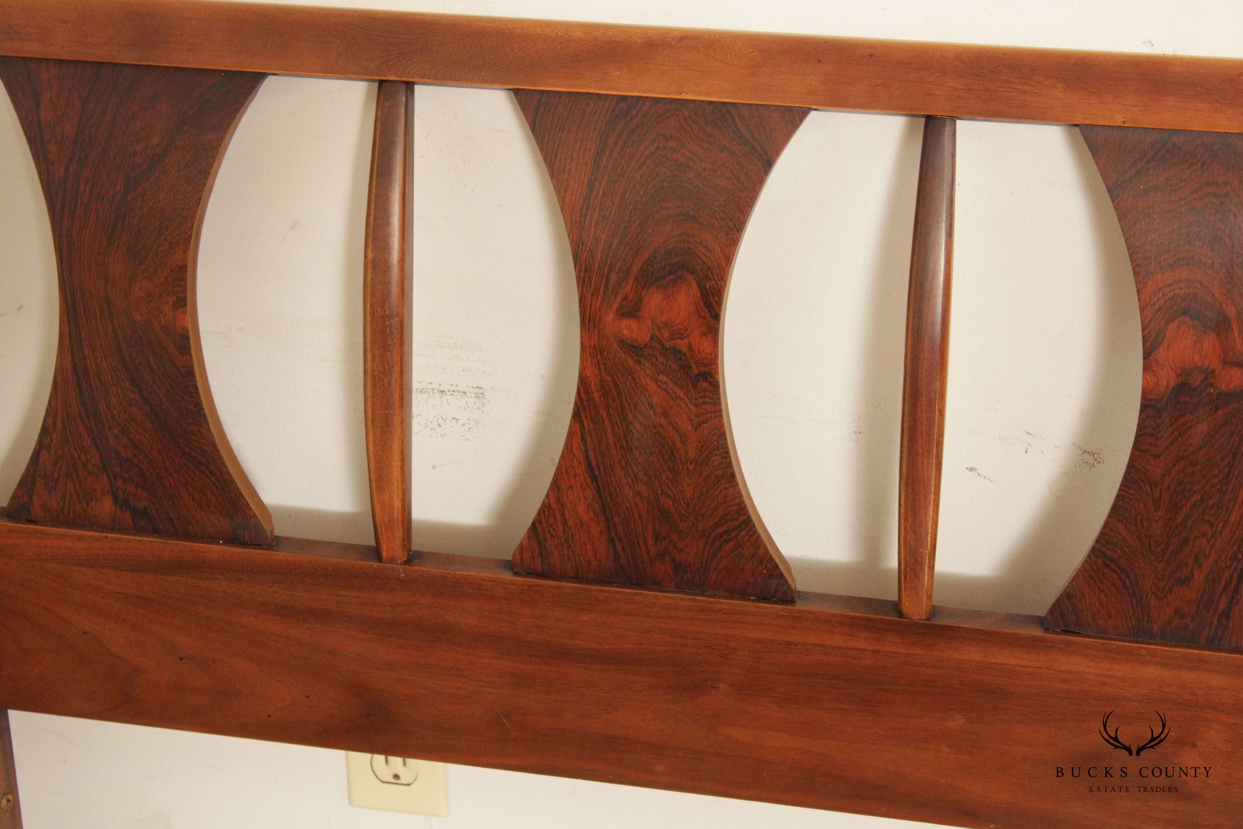 Kent Coffey Mid Century Modern 'Perspecta' Twin Headboard